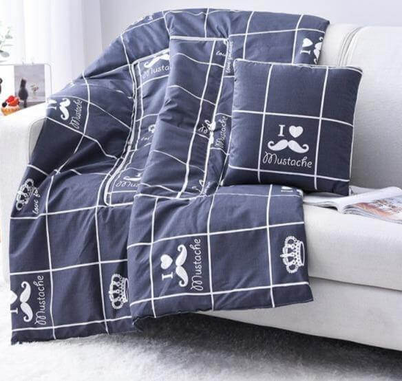 2In1 Colorful Cartoon Pillow Blanket - Image 5