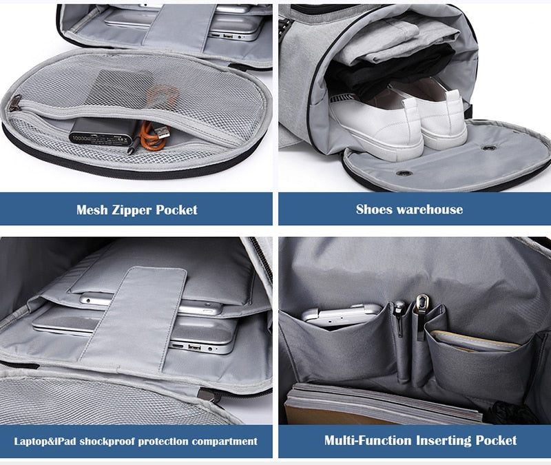 Large Capacity Travel Ergonomic Backpack - Image 13