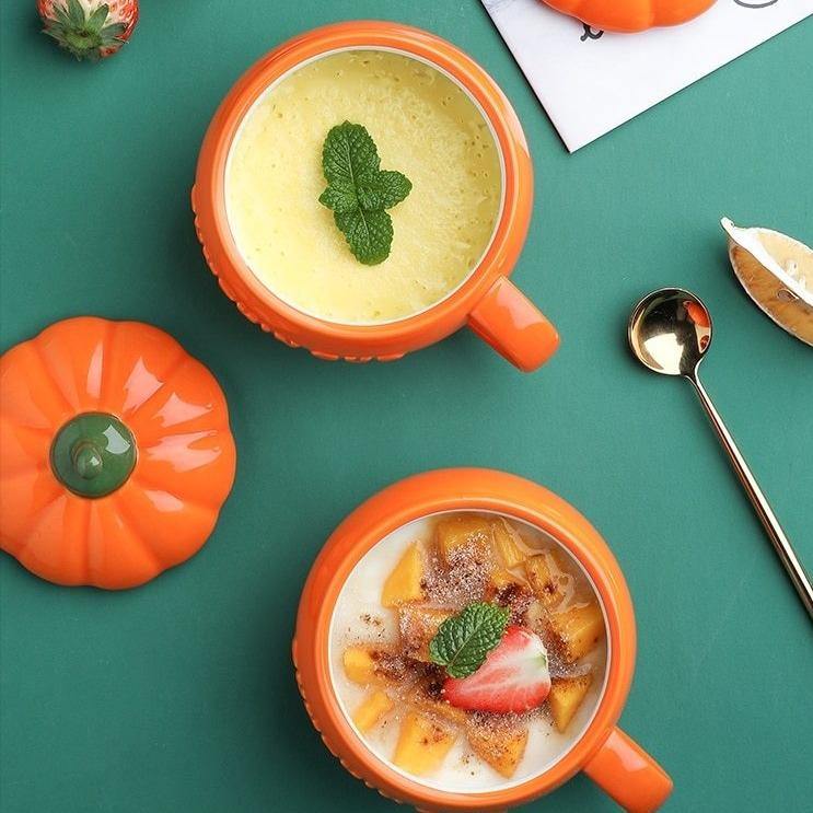 Creative Ceramic Pumpkin Mug Cup - Image 5