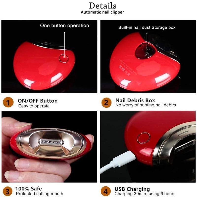 Electric Automatic Baby Nail Clipper - Image 6