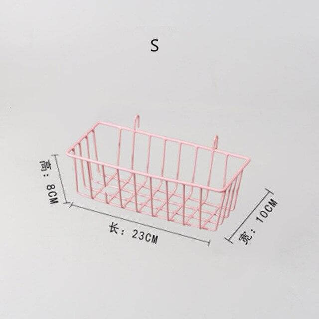Iron Grid Home Wall Decoration Organizer - Image 25