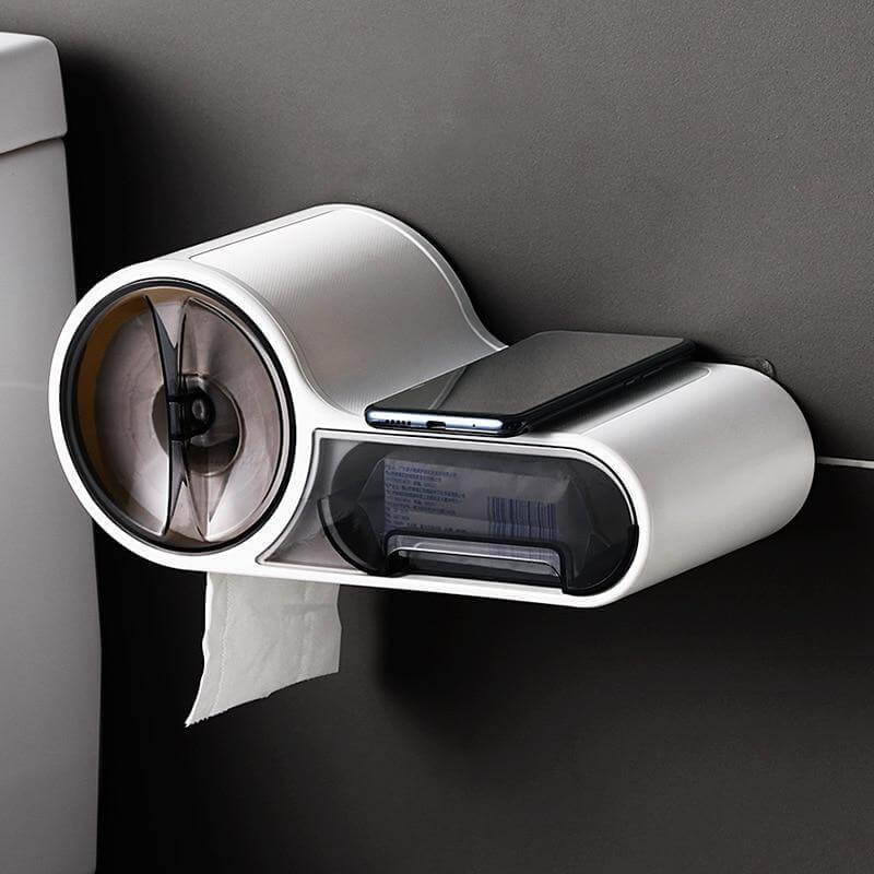 Wall Mounted Bathroom Roll Paper Holder - Image 1