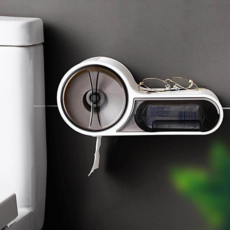 Wall Mounted Bathroom Roll Paper Holder - Image 7