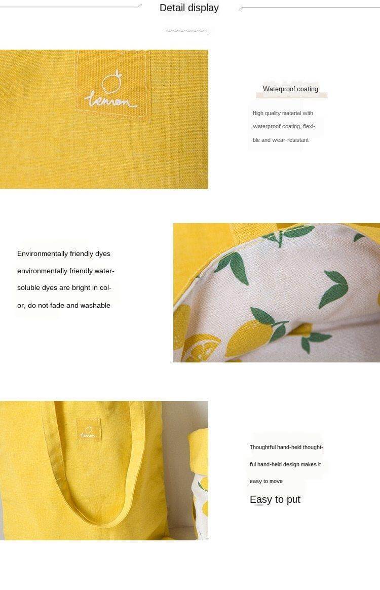 Stylish Double Sided Clementine Hand Bag - Image 4