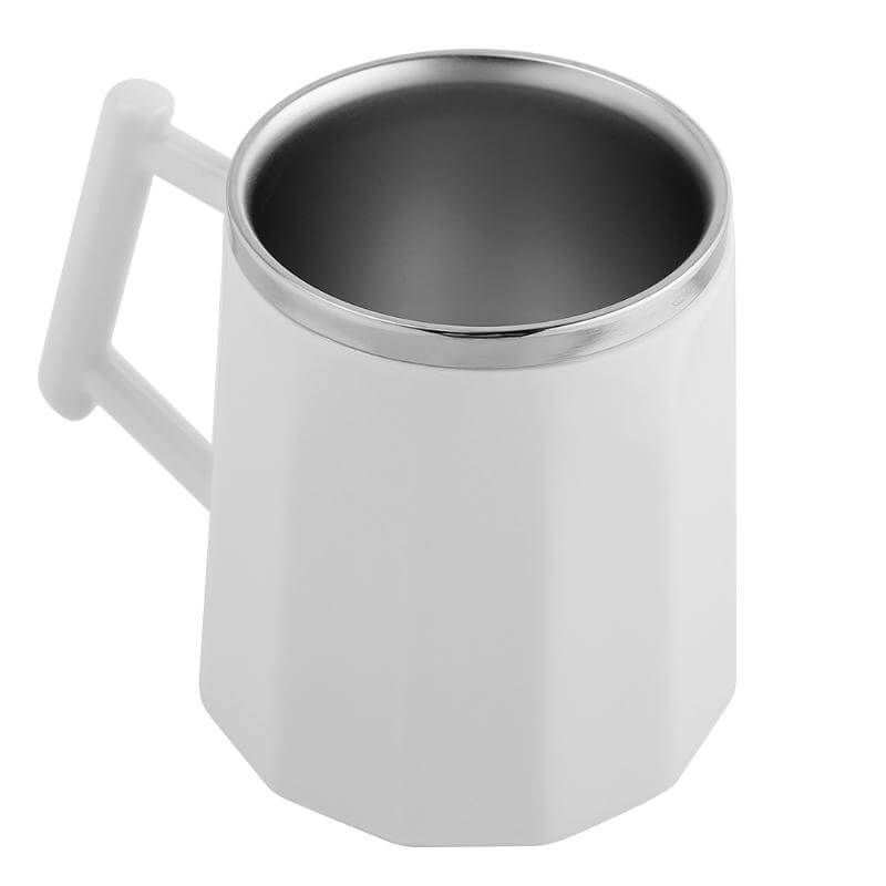 Stainless Steel Self Mixing Coffee Mug - Image 7