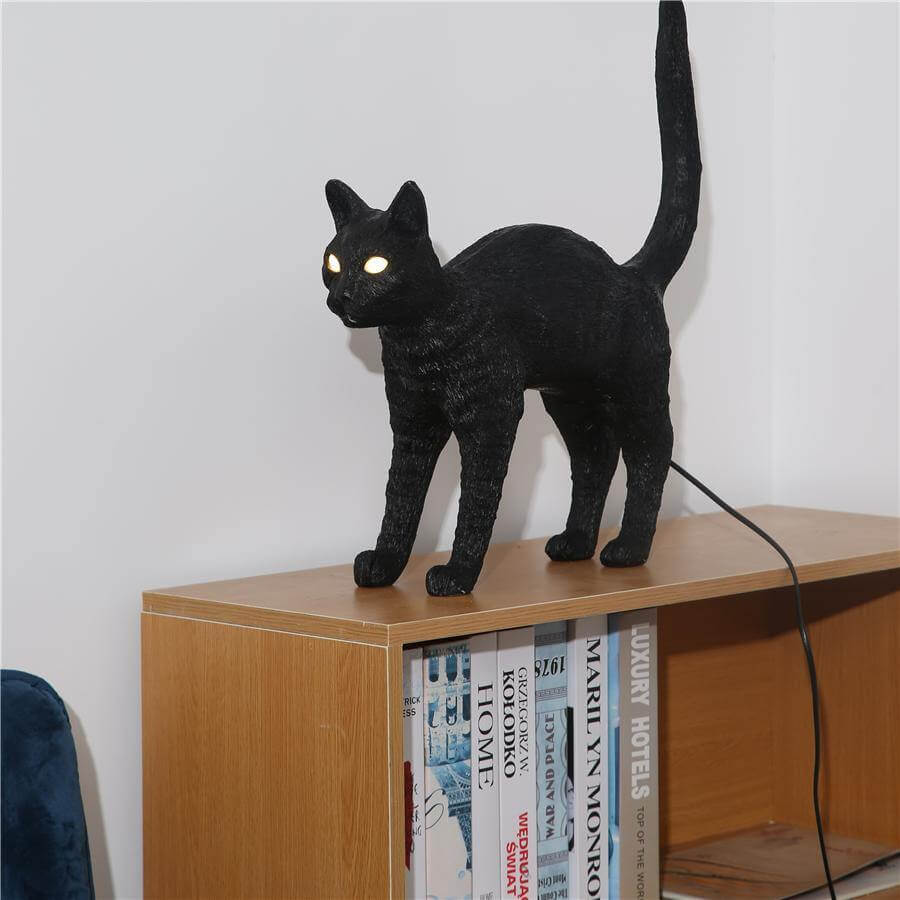 Nordic Resin Cat Table Lamps - Image 9
