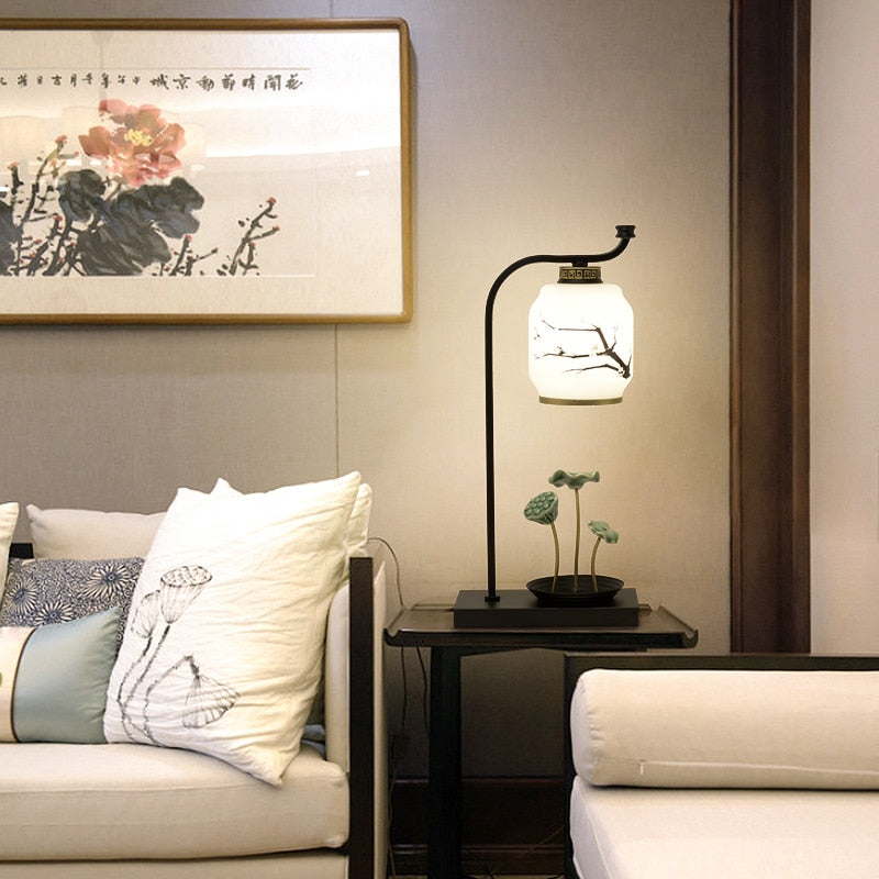Japanese Style Modern Table Lamp - Image 2