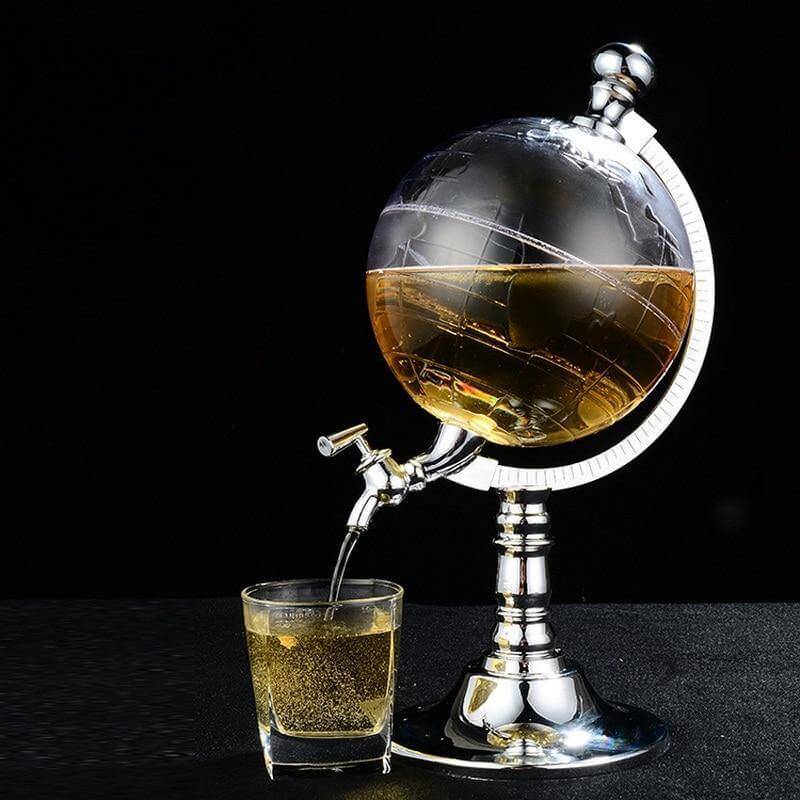 Elegant Globe Vintage Beverage Dispenser - Image 3