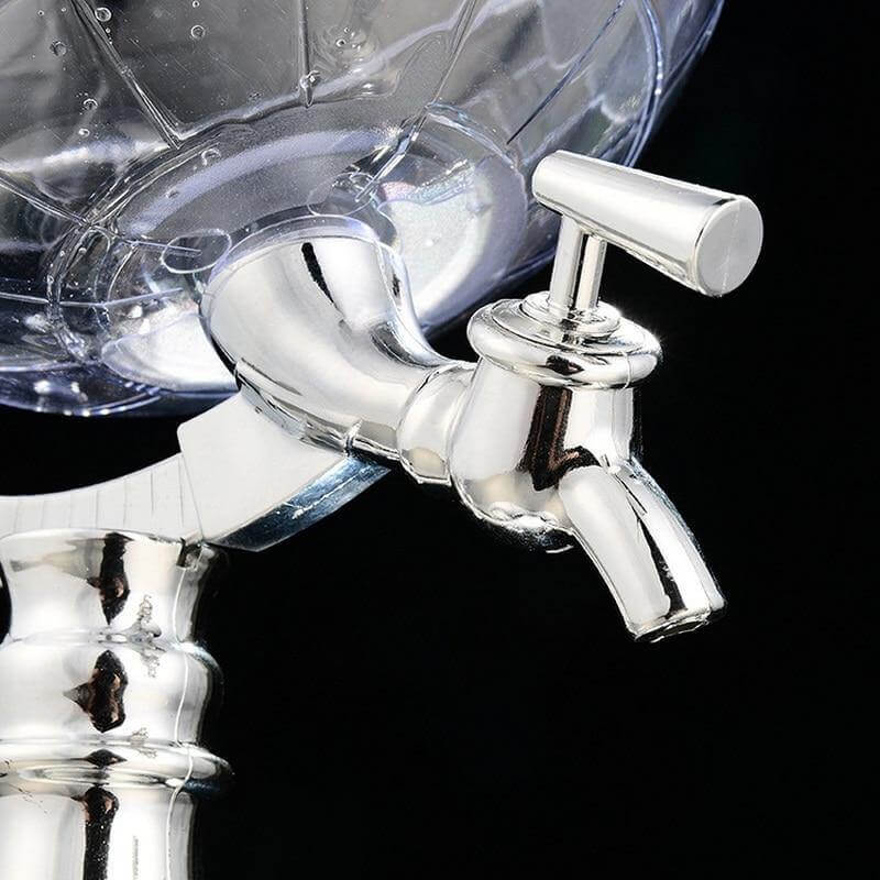 Elegant Globe Vintage Beverage Dispenser - Image 2
