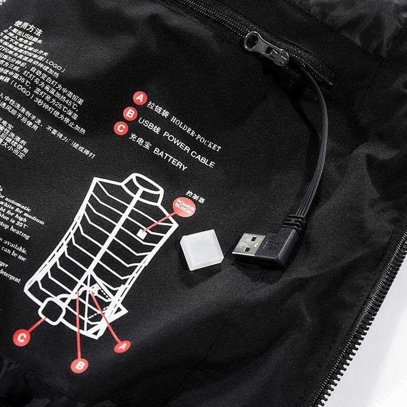Thermal Waterproof Electric Heated Hooded Vest - Image 7