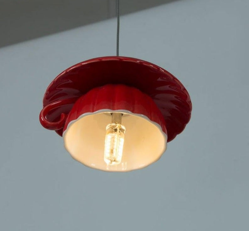 Nordic Ceramic Tea Cup Light - Image 4