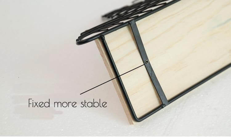 Nordic Style Metal Wall Shelf - Image 5