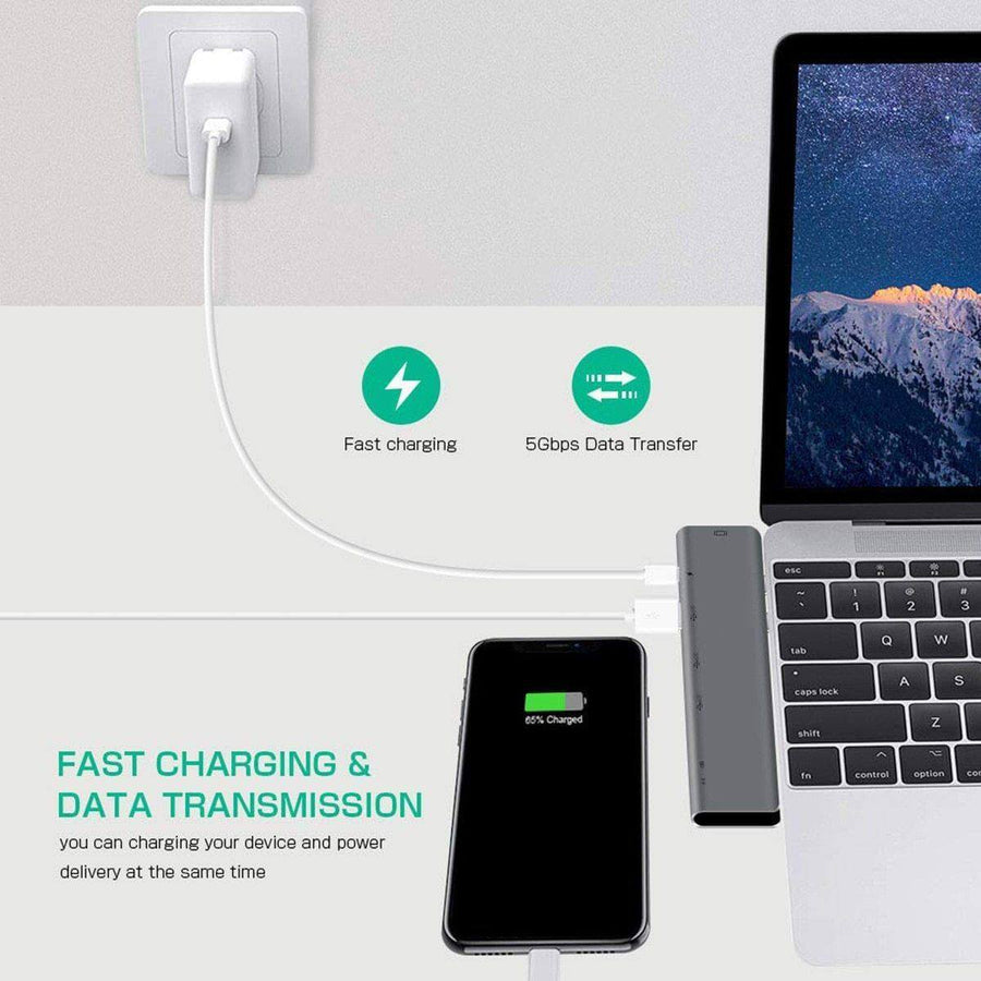 7in1 USB C Hub Adapter For Macbook - Image 8