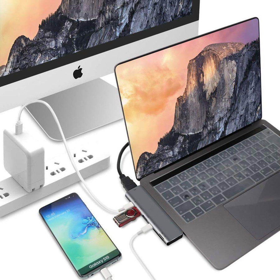 7in1 USB C Hub Adapter For Macbook - Image 4