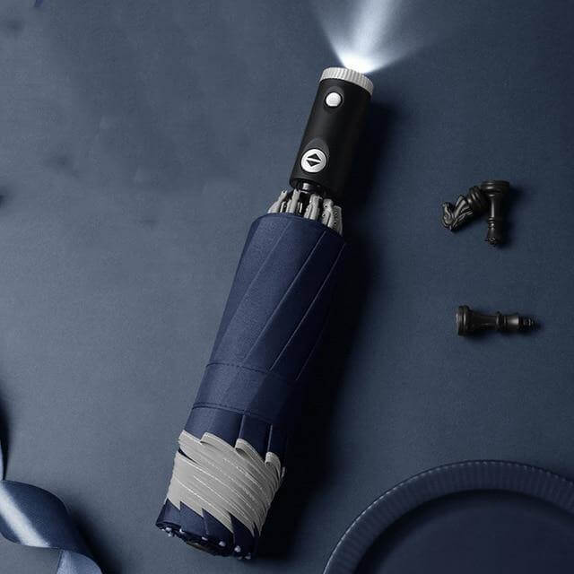 Automatic Reverse Led Light Foldable Umbrella - Image 3