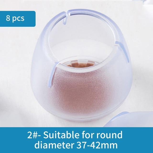 8Pcs Noise-Reduction Silicone Furniture Feet Pad - Image 15