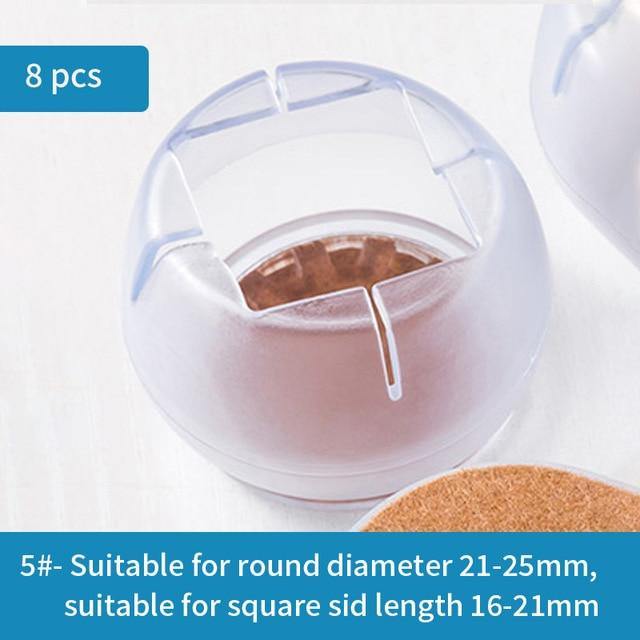 8Pcs Noise-Reduction Silicone Furniture Feet Pad - Image 17