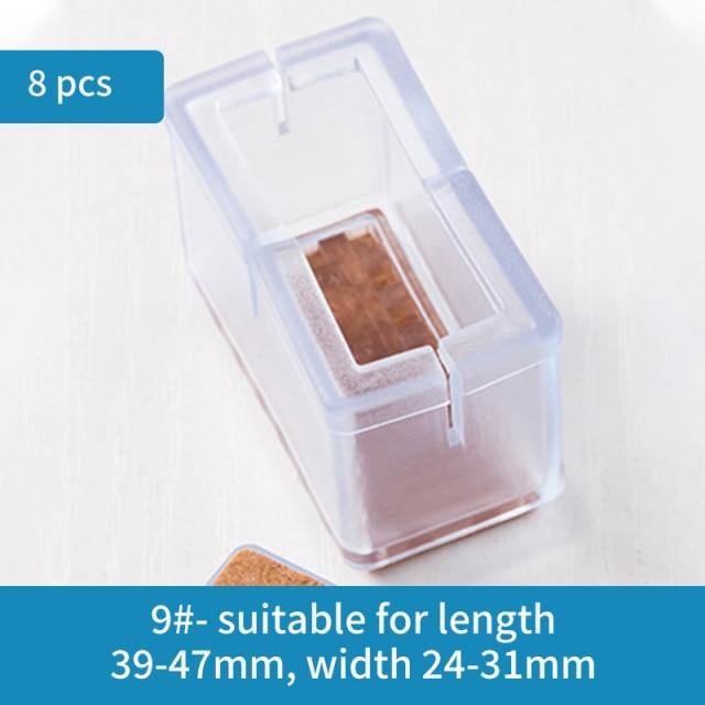 8Pcs Noise-Reduction Silicone Furniture Feet Pad - Image 16