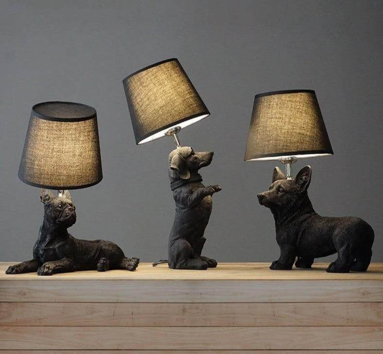 Creative Puppy Love LED Table Light - Image 0
