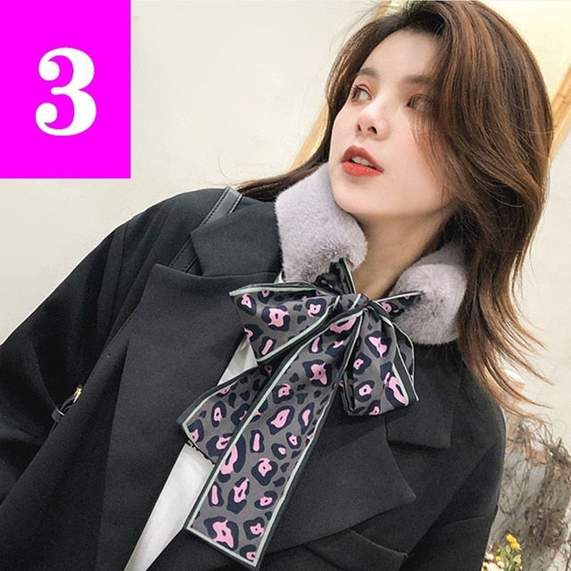 Creative Neck Soft Fur Scarf - Image 4