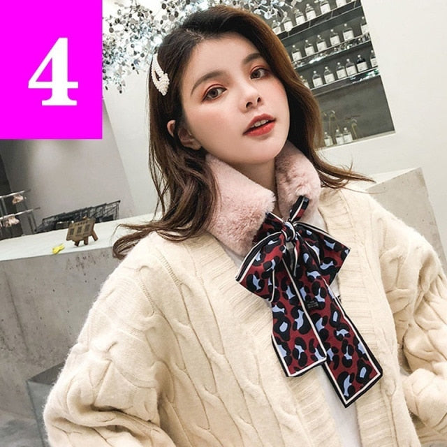 Creative Neck Soft Fur Scarf - Image 8