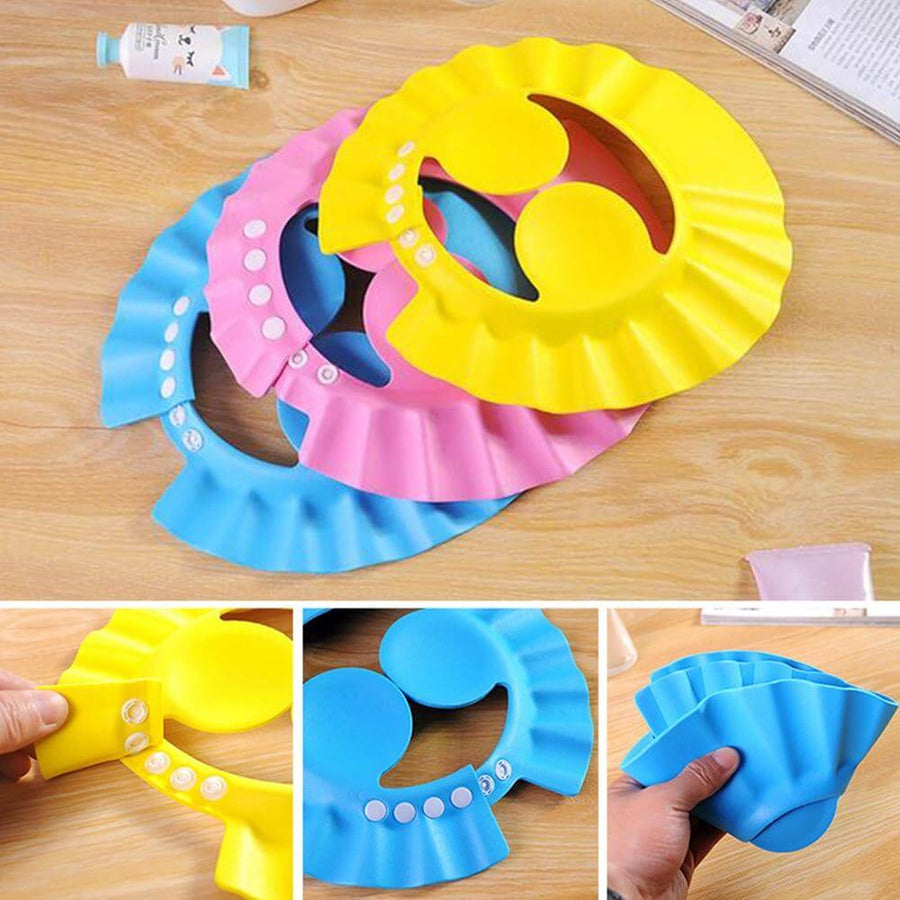 Soft & Adjustable Baby Shower Cap - Image 2