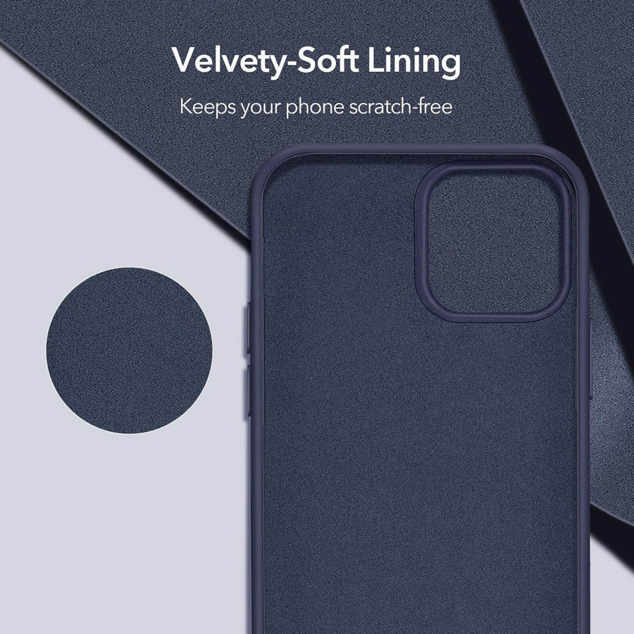 Silicone Slim Rubber Business iPhone 12 Case - Image 4
