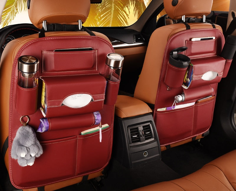 Car Back Seat Storage Bag Organizer - Image 1