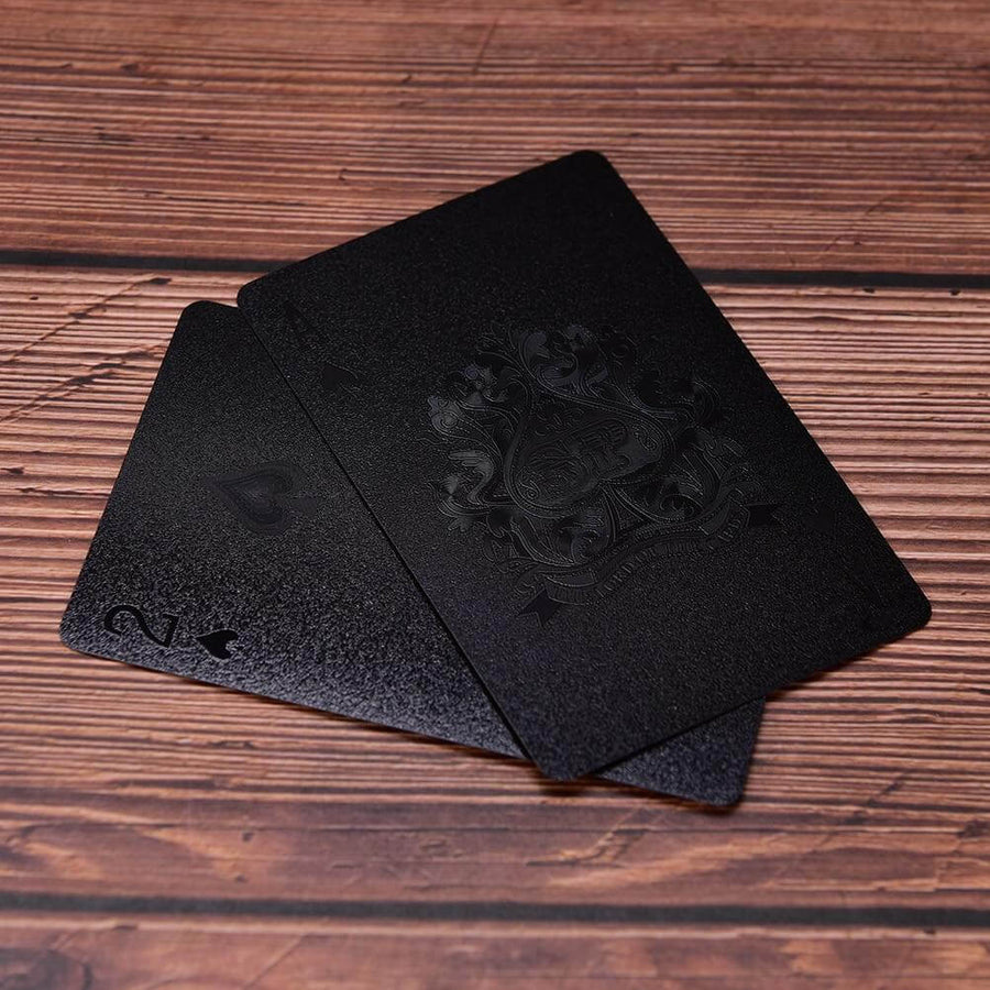Elegant Black Diamond Poker Cards - Image 5