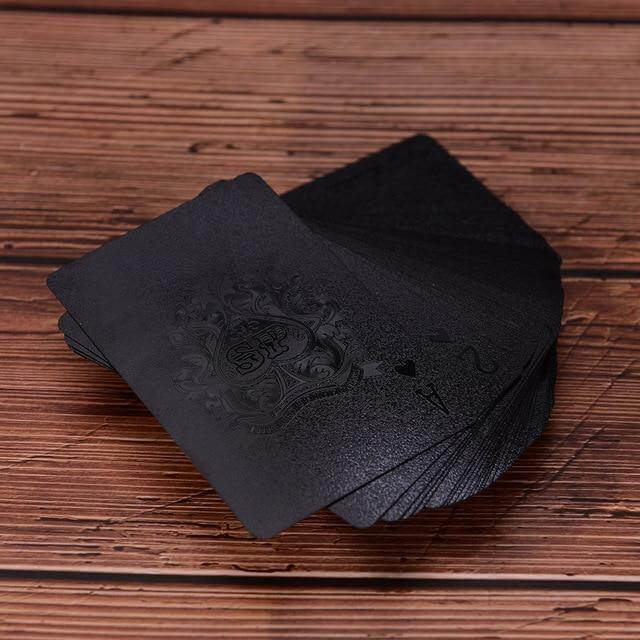Elegant Black Diamond Poker Cards - Image 6