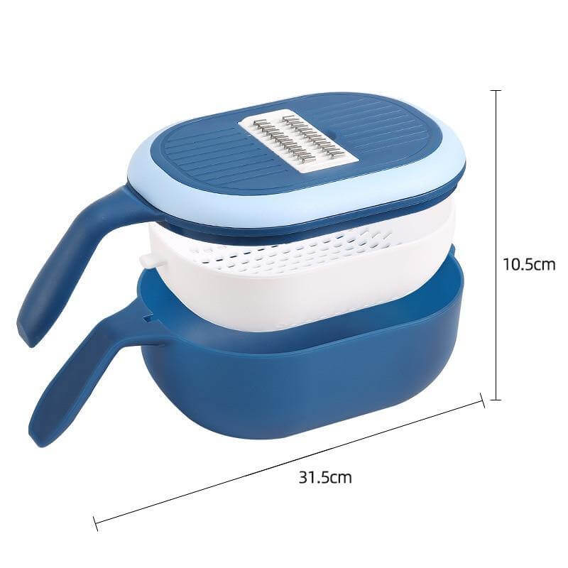 Multifunctional Fast Vegetable Slicer with Strainer - Image 5