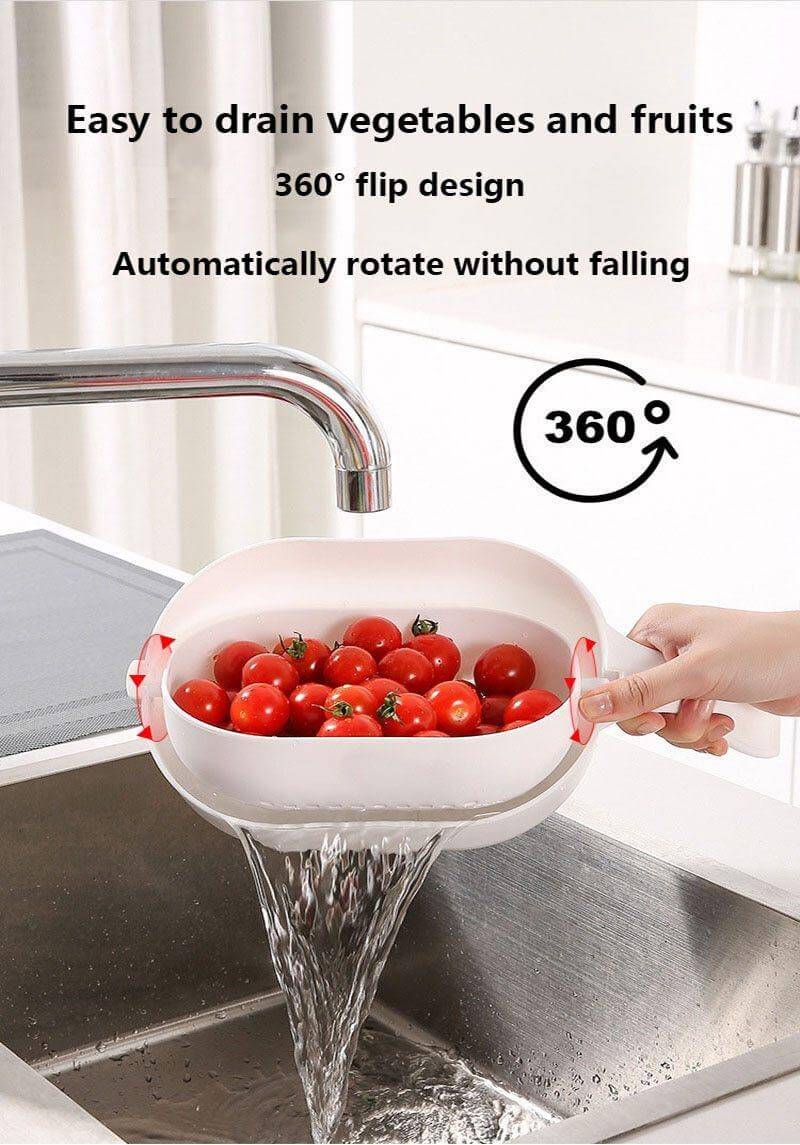 Multifunctional Fast Vegetable Slicer with Strainer - Image 3