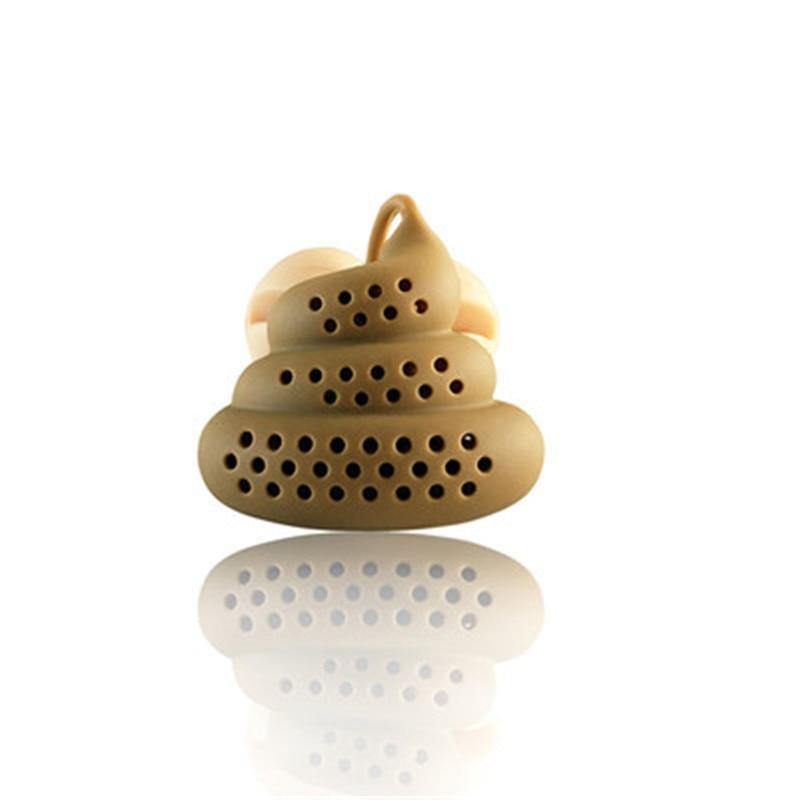 Funny Poop Shape Herbal Tea Infuser - Image 1