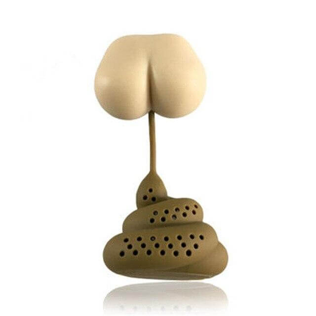 Funny Poop Shape Herbal Tea Infuser - Image 6