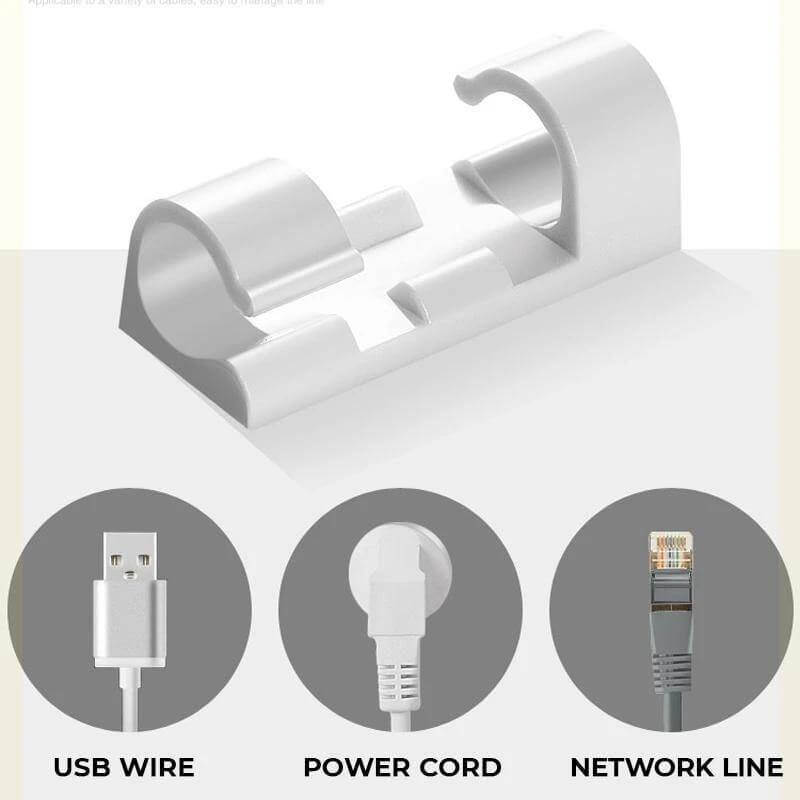 20Pcs Self Stick Wire Organizer - Image 6