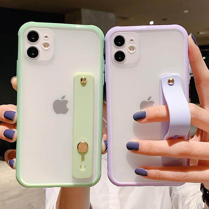 Wrist Strap Shockproof iPhone Cases - Image 0