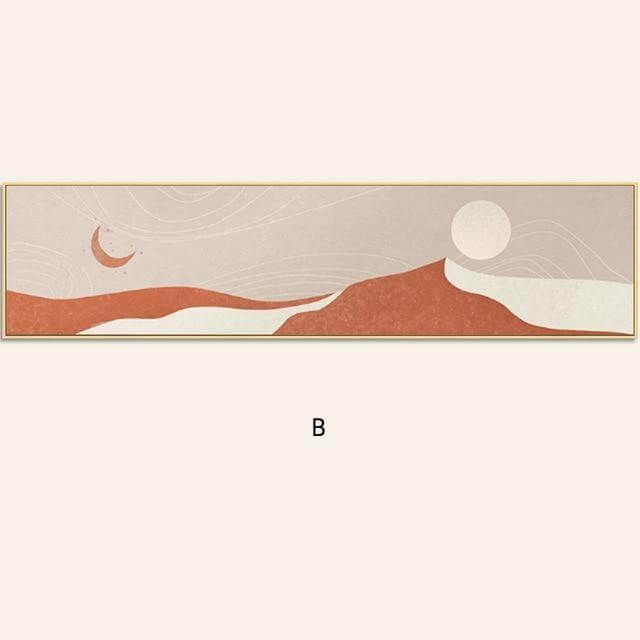 Nordic Minimal Wall Art Canvas Painting - Image 6