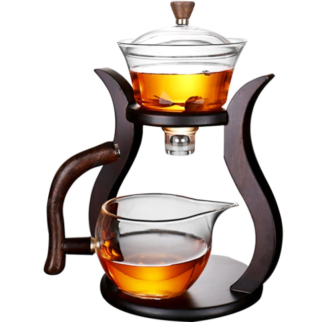 Elegant Glass Magnetic Tea Infuser Set - Image 10