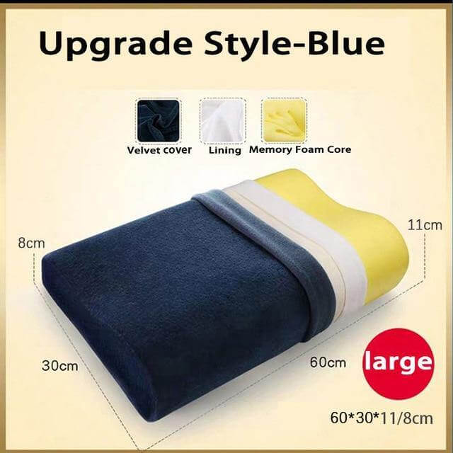 Memory Foam Orthopedic Neck Pillow - Image 3