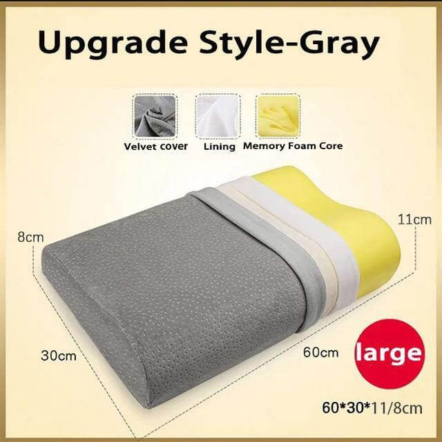 Memory Foam Orthopedic Neck Pillow - Image 4