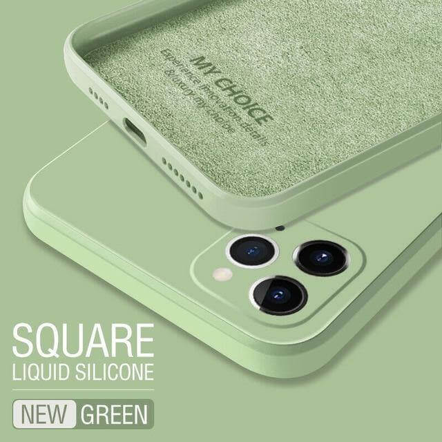 Square Pastel Silicone iPhone Case - Image 4