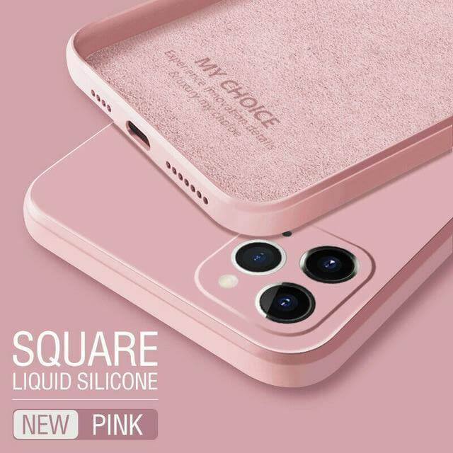 Square Pastel Silicone iPhone Case - Image 8
