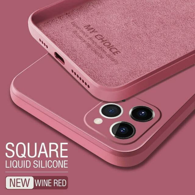 Square Pastel Silicone iPhone Case - Image 12