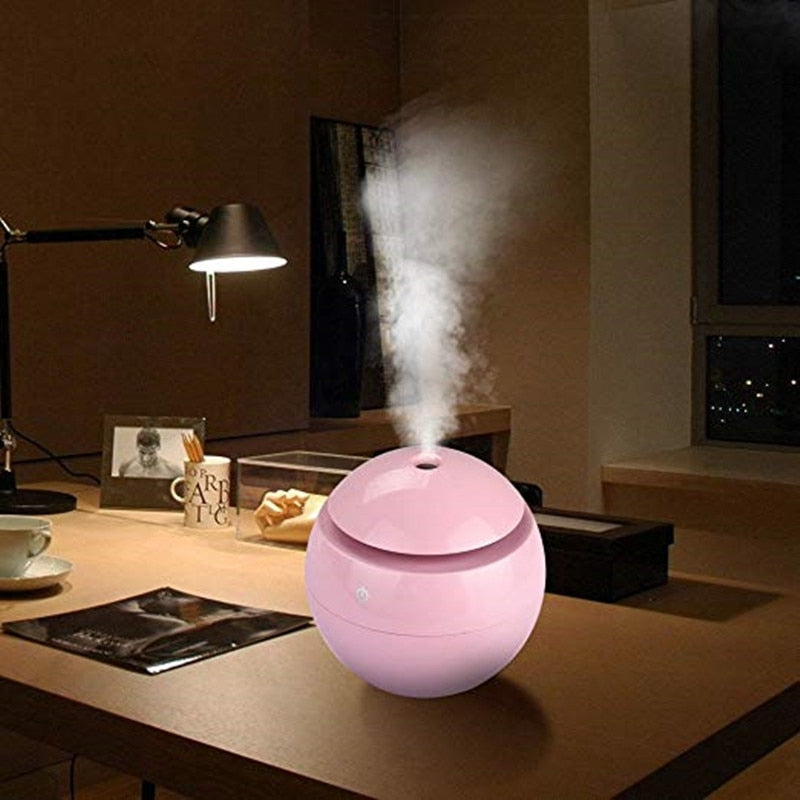 Creative Colorful LED Ultrasonic Aroma Diffuser - Image 3
