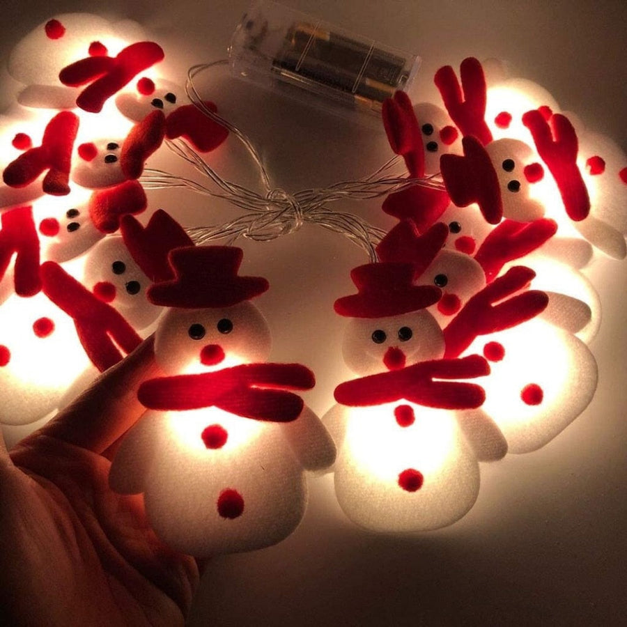 Christmas Snowman Tree LED String Lights - Image 5