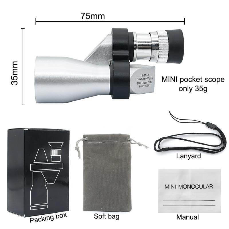 Mini Super Clear Monocular Smartphone Telescope - Image 6