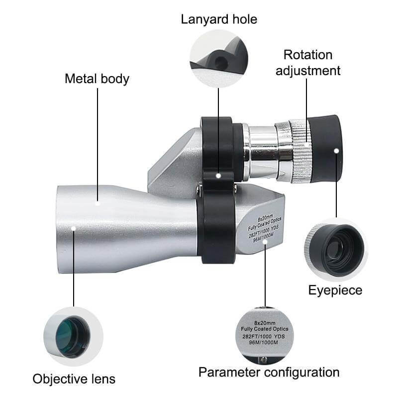 Mini Super Clear Monocular Smartphone Telescope - Image 7