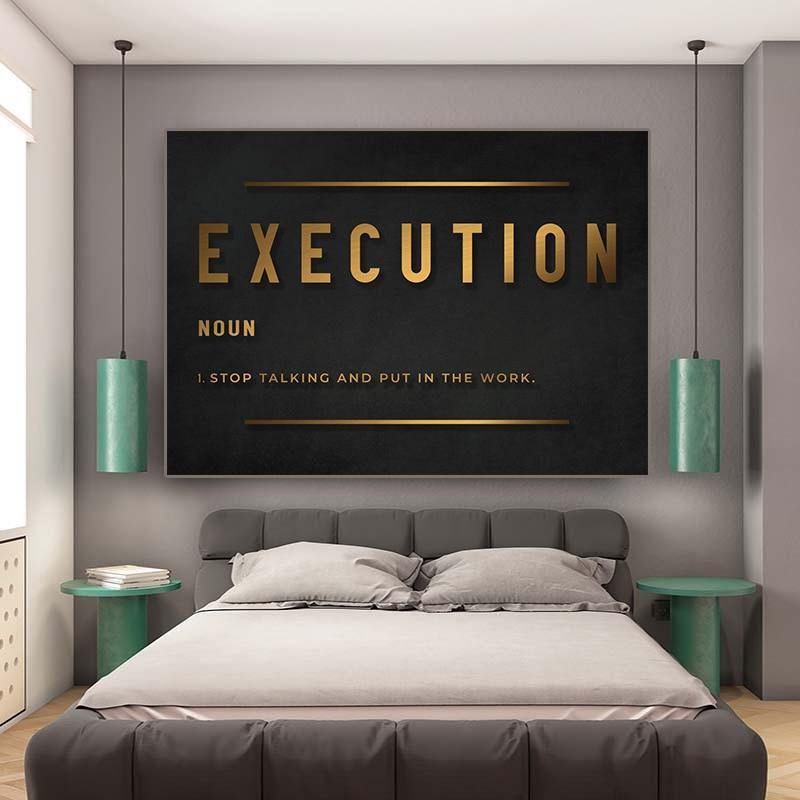 Modern Hustle Inspirational Canvas Wall Posters - Image 6