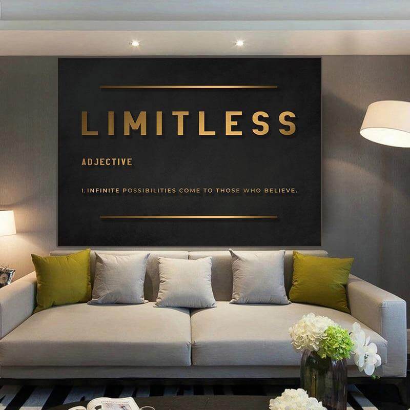 Modern Hustle Inspirational Canvas Wall Posters - Image 7