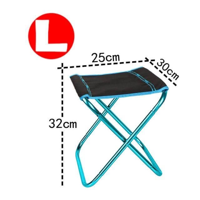 Folding Portable Small Stool Chair - Image 1